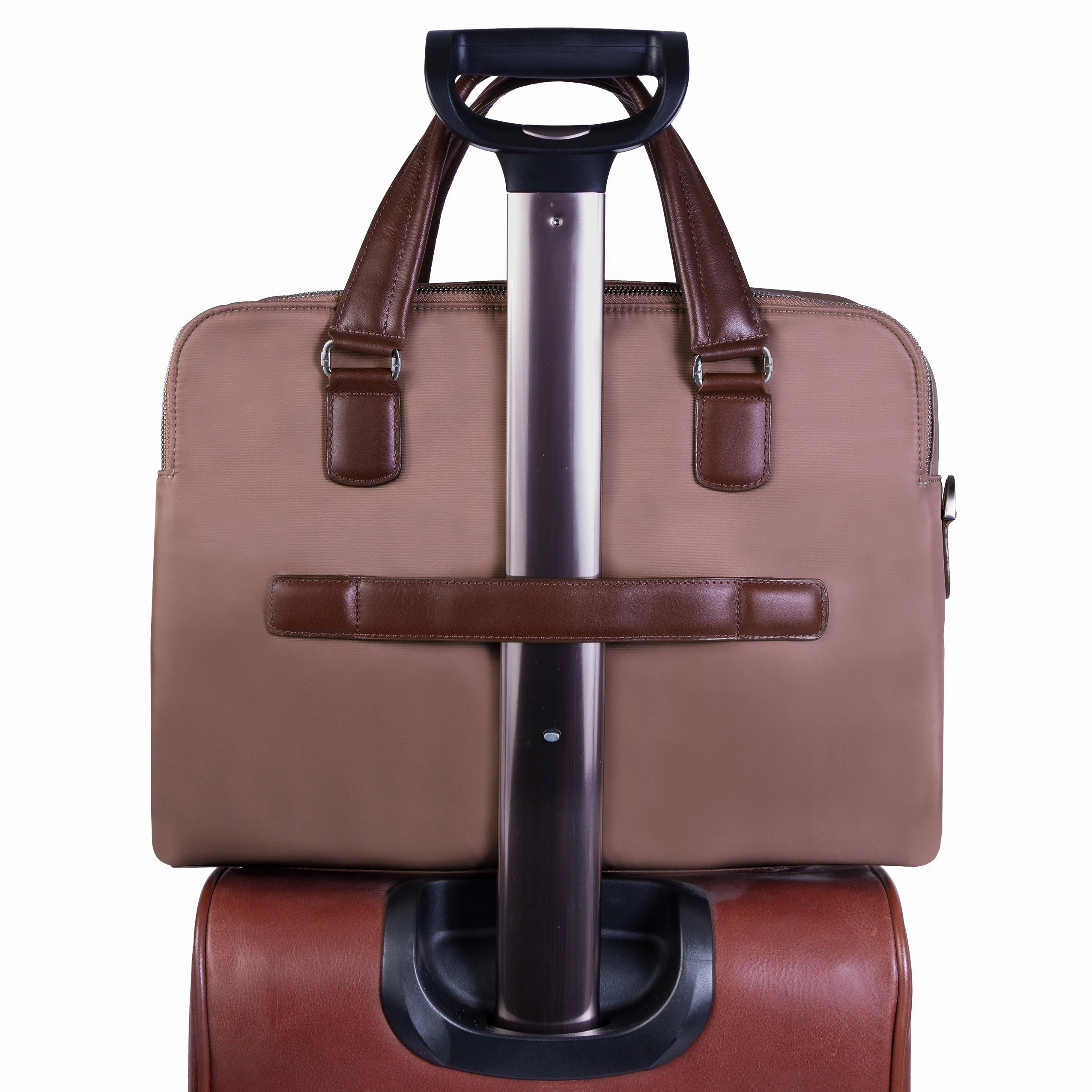 McKlein USA N Series Hartford Nylon Dual Compartment Briefcase