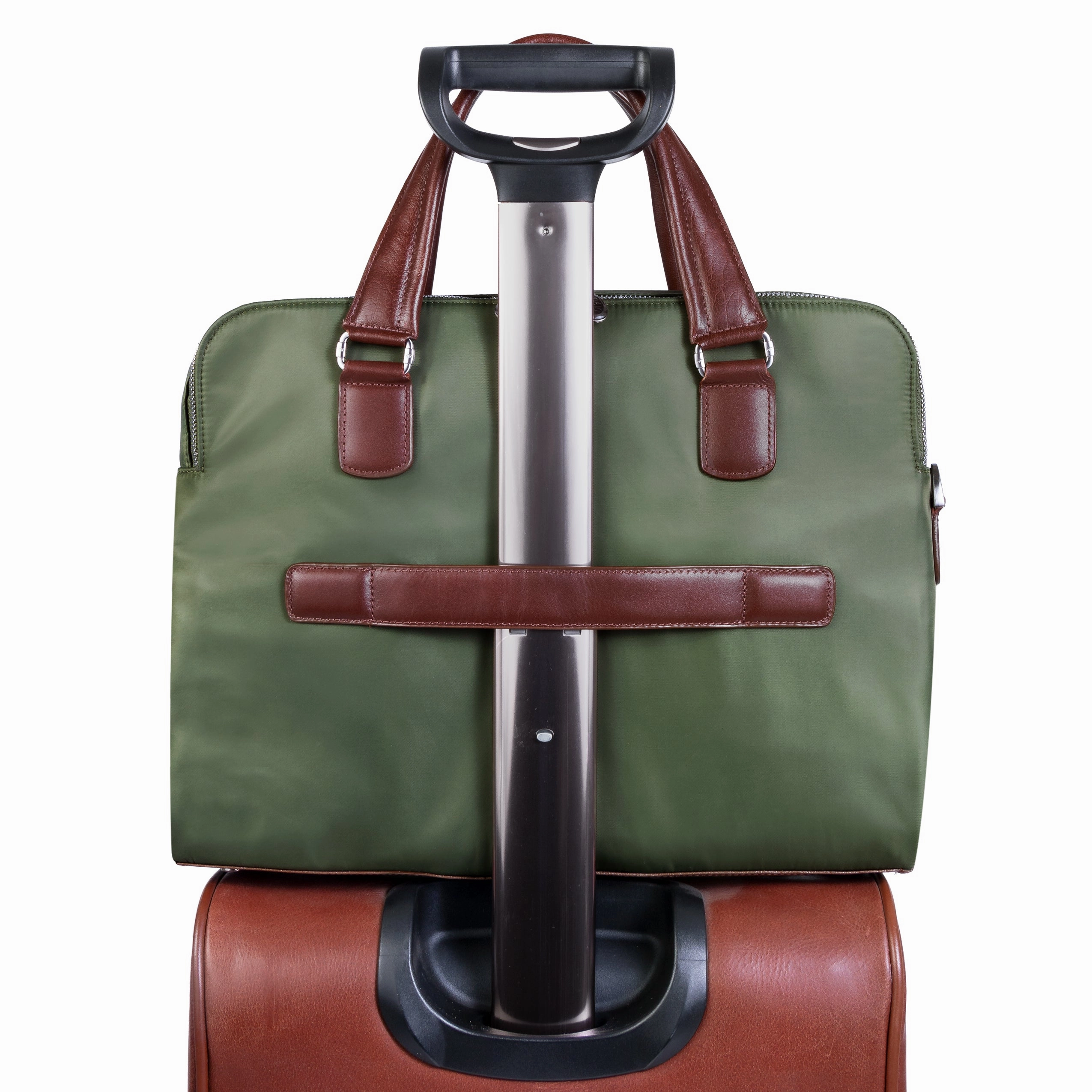 McKlein USA N Series Hartford Nylon Dual Compartment Briefcase