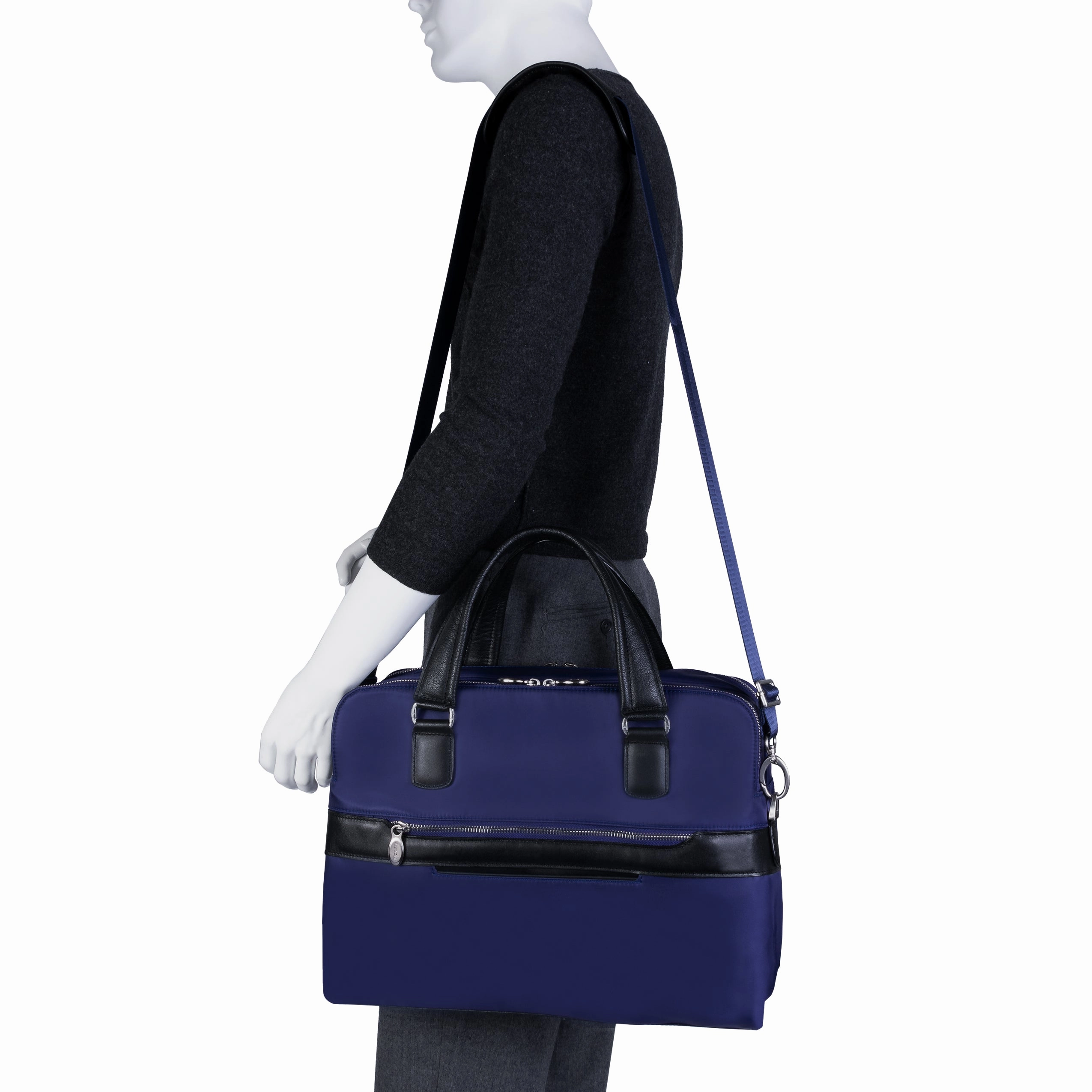 McKlein USA N Series Hartford Nylon Dual Compartment Briefcase
