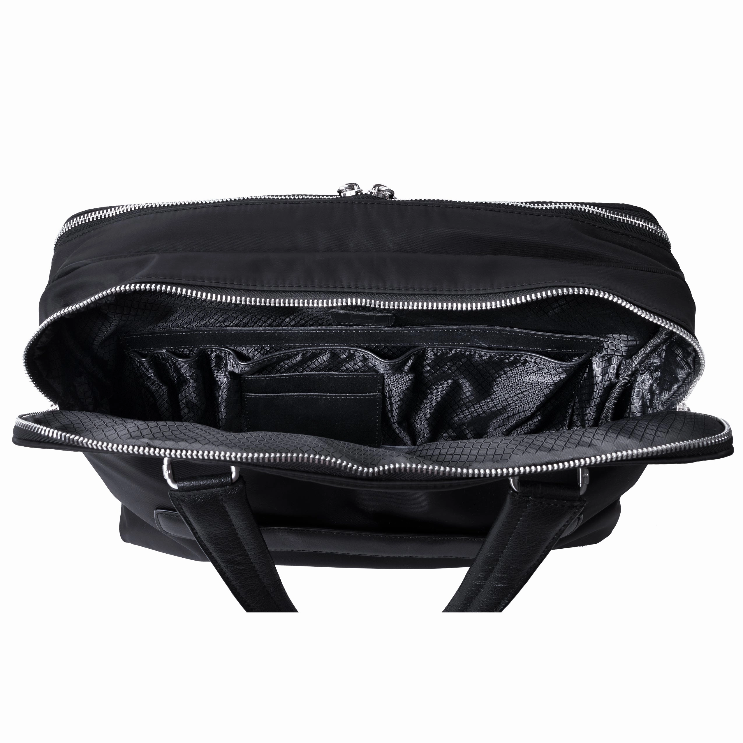 McKlein USA N Series Hartford Nylon Dual Compartment Briefcase