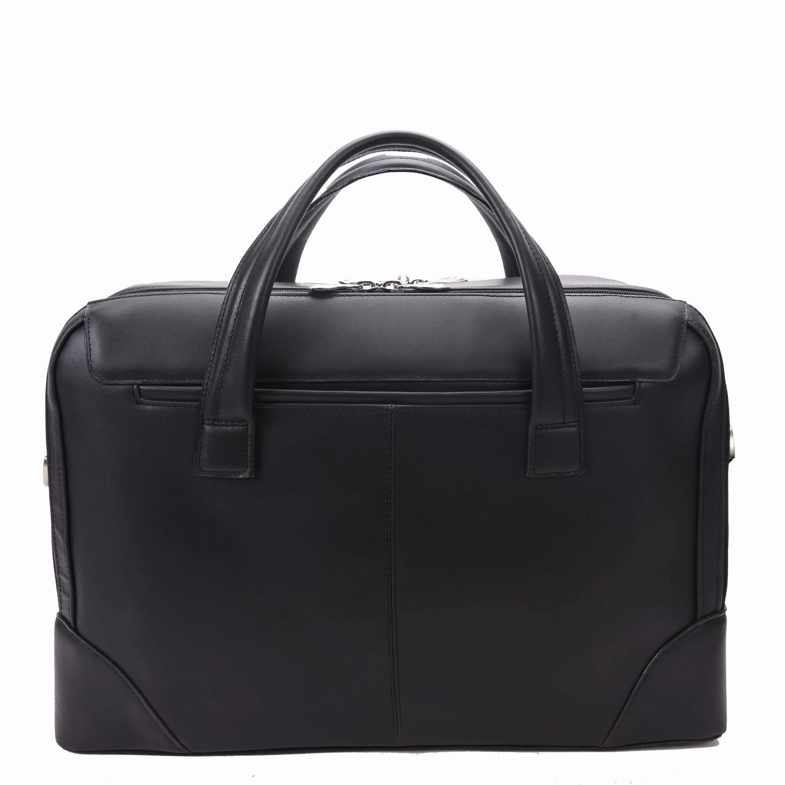 McKlein USA R Series Harpswell 17" Leather Dual Compartment Laptop Briefcase