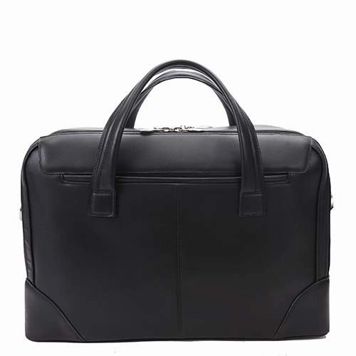 McKlein USA R Series Harpswell 17" Leather Dual Compartment Laptop Briefcase