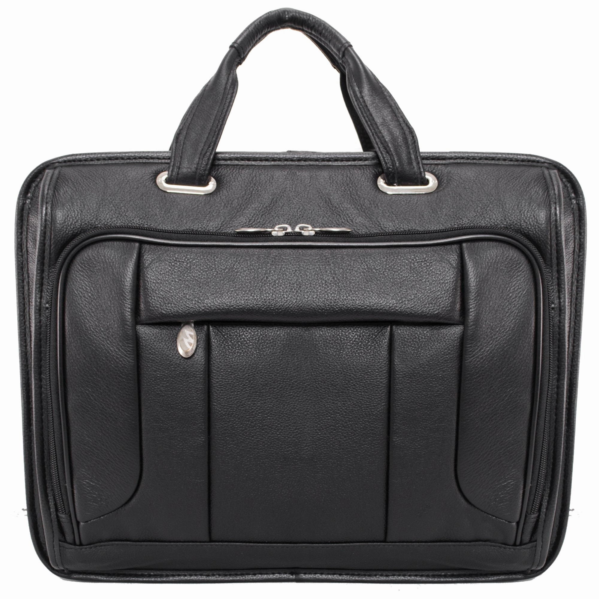 McKlein USA River West 15.6" Leather Laptop Briefcase