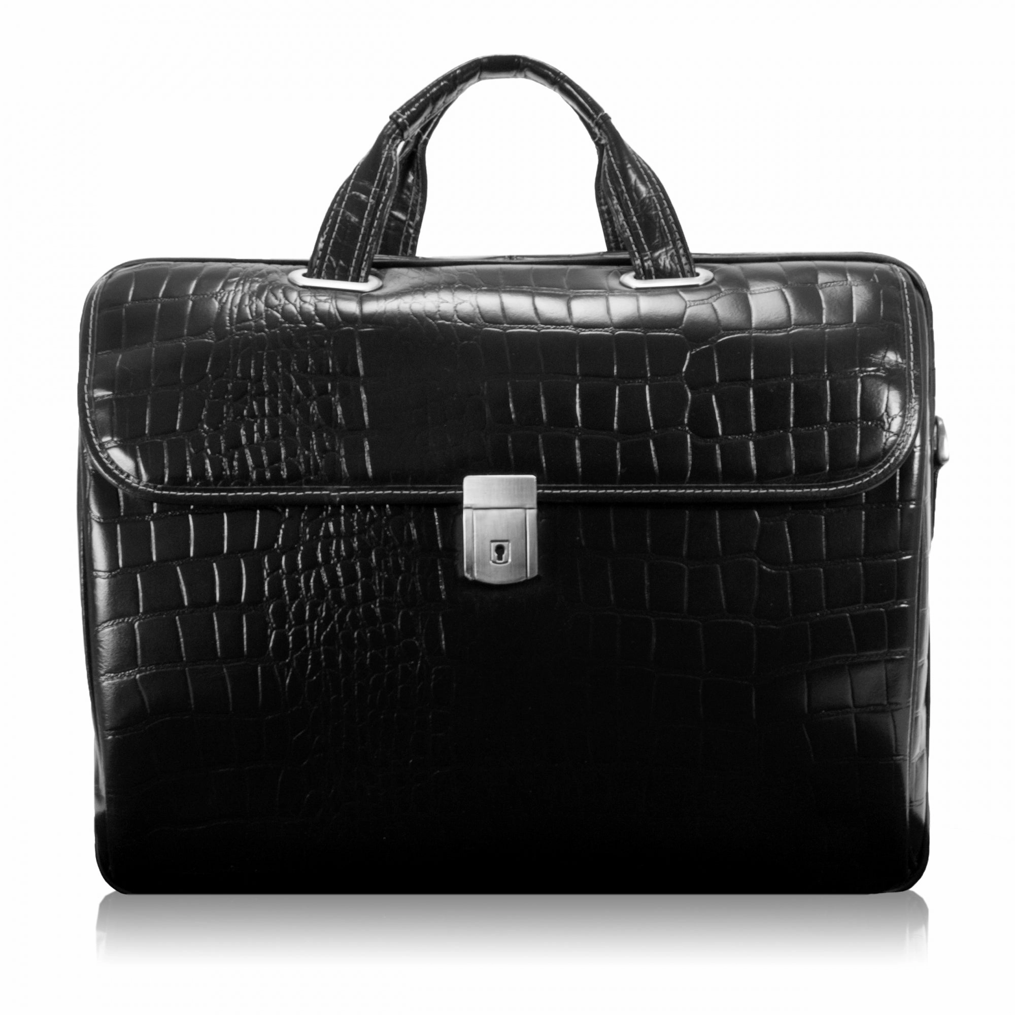 McKlein USA Servano 13.3" Leather Tablet Briefcase