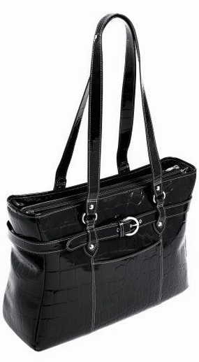 McKlein USA Siamod Serra 15.6" Leather Ladies Laptop Briefcase