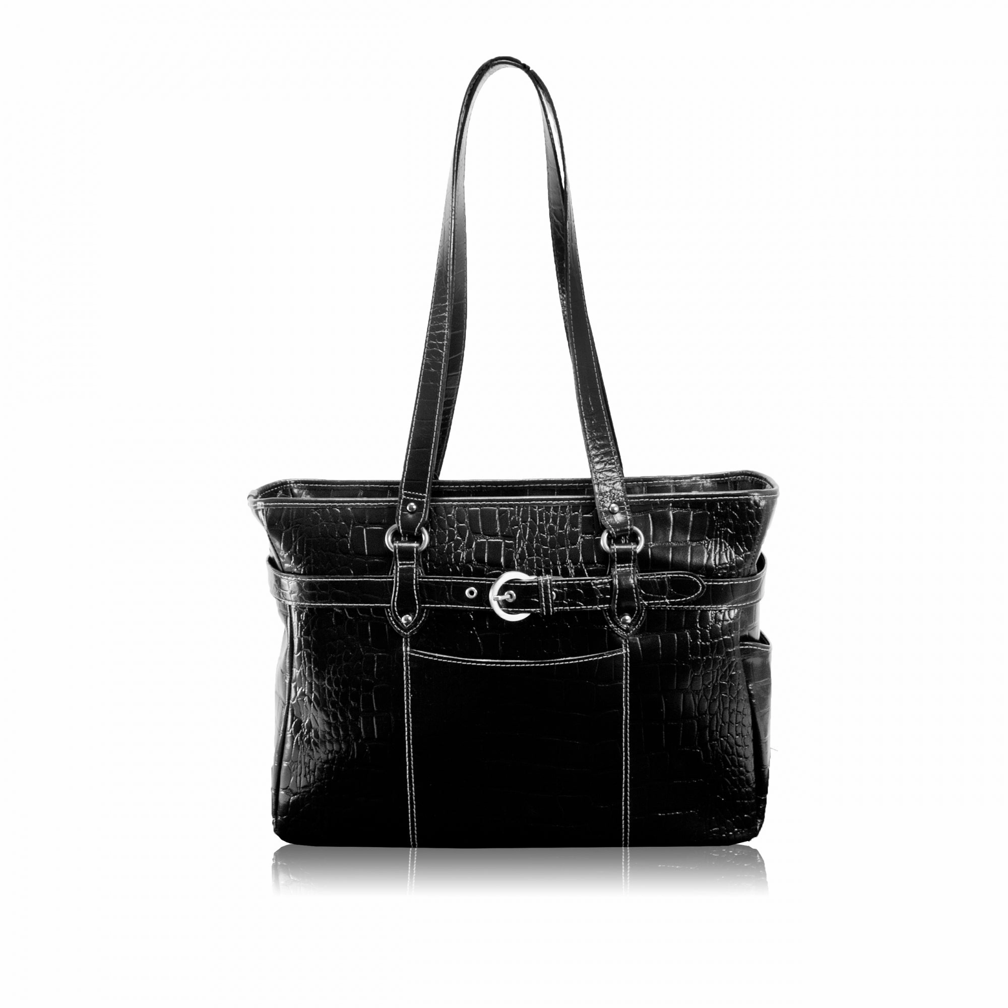 McKlein USA Siamod Serra 15.6" Leather Ladies Laptop Briefcase