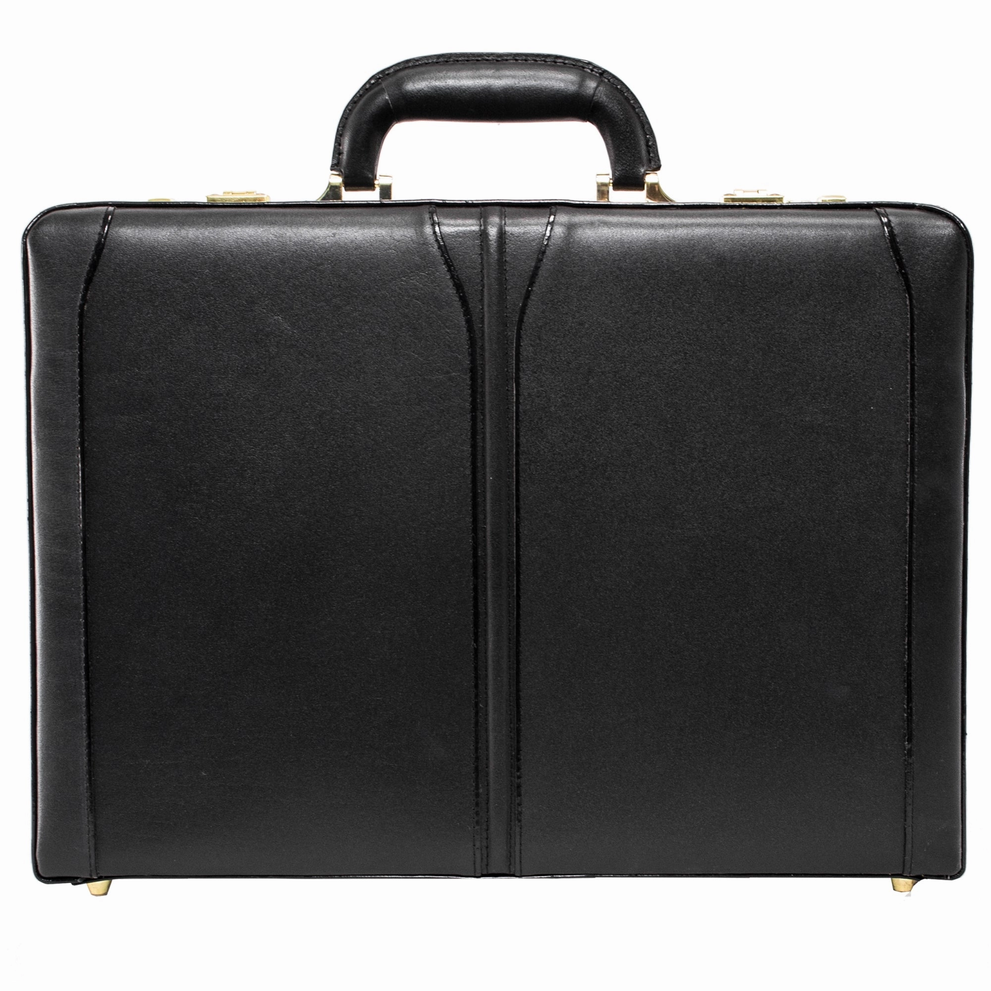 McKlein USA Turner Leather Expandable Attache Case