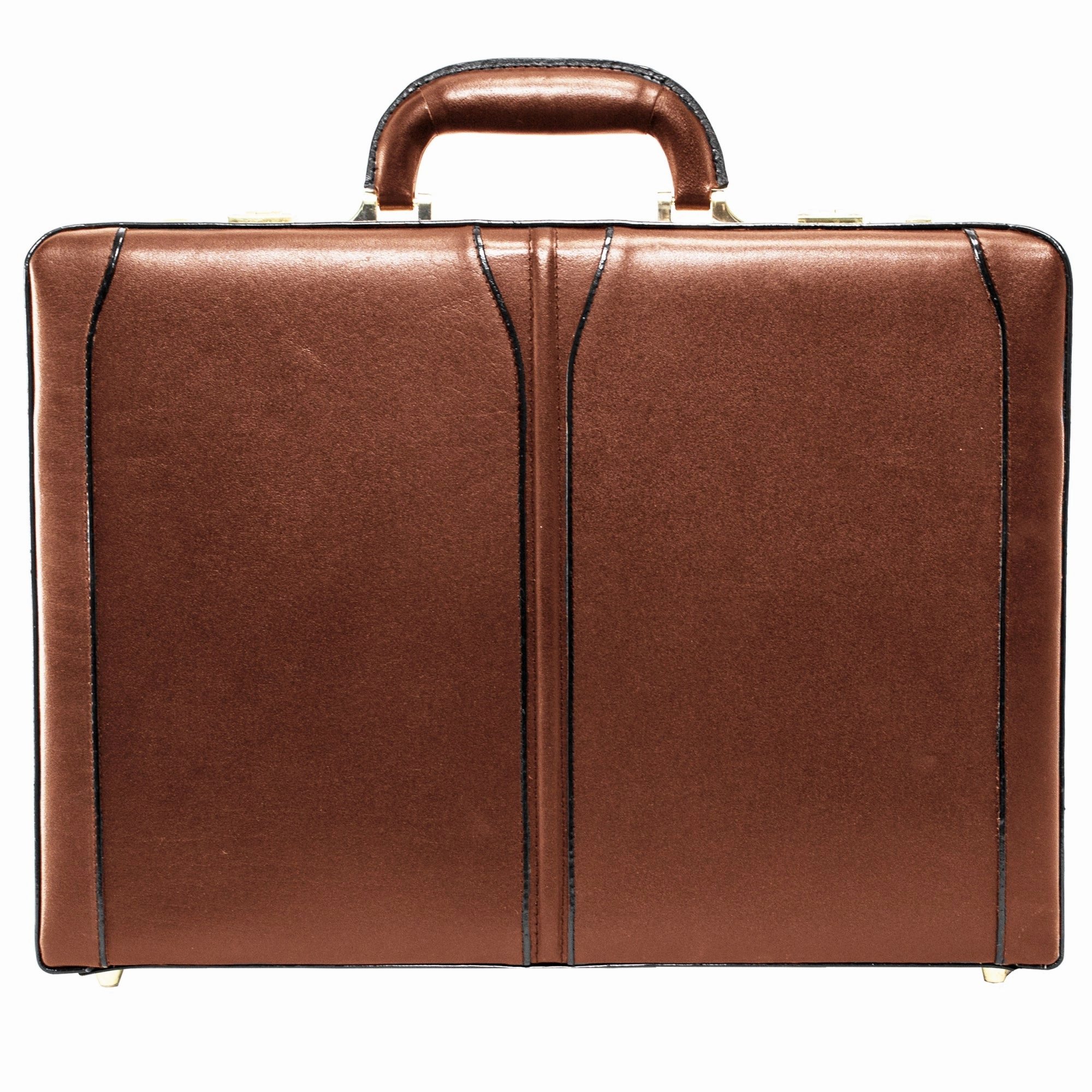 McKlein USA Turner Leather Expandable Attache Case
