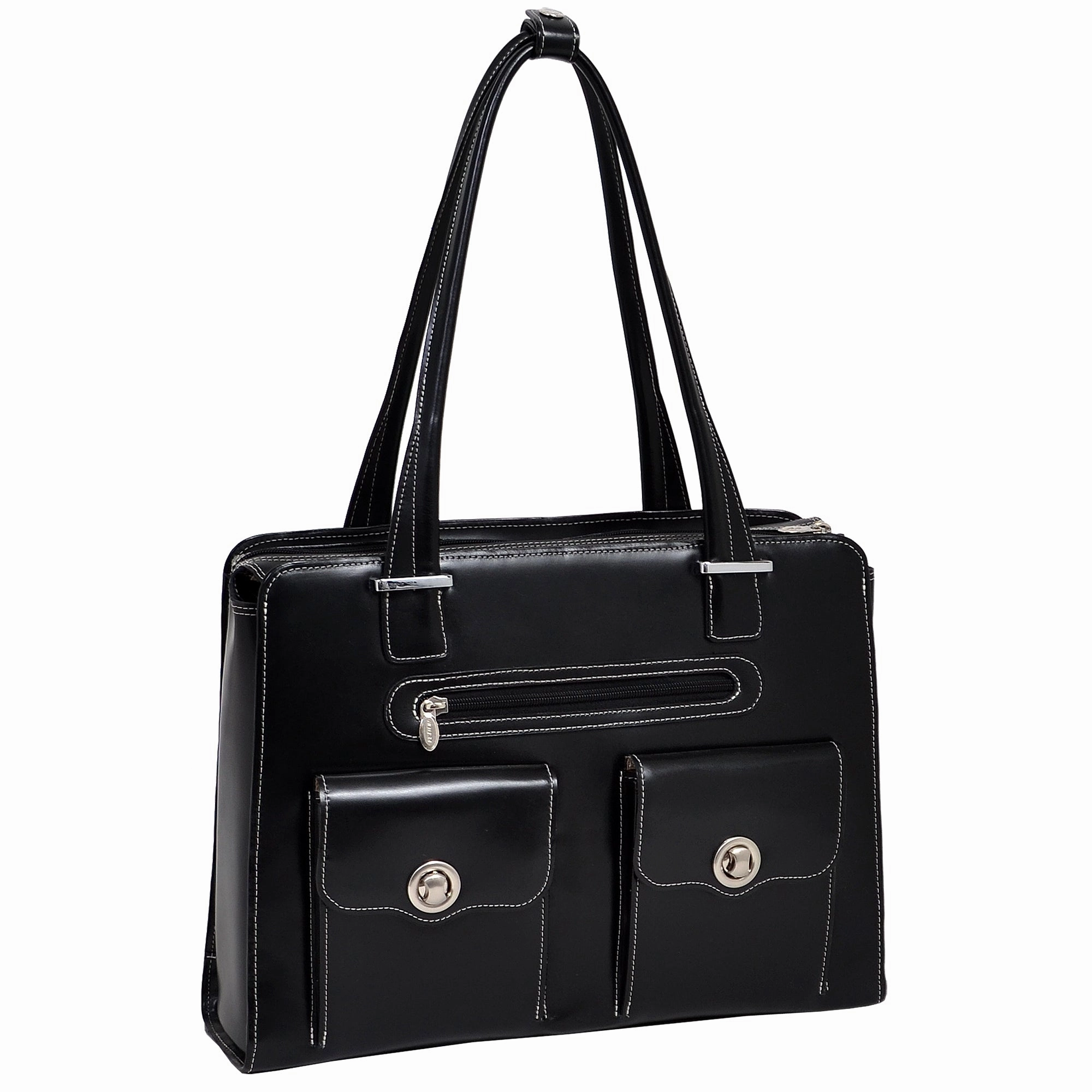 McKlein USA Verona 15.4" Leather Ladies' Laptop Briefcase