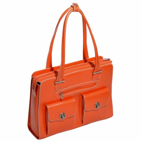 McKlein USA Verona 15.4" Leather Ladies' Laptop Briefcase