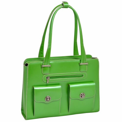 McKlein USA Verona 15.4" Leather Ladies' Laptop Briefcase