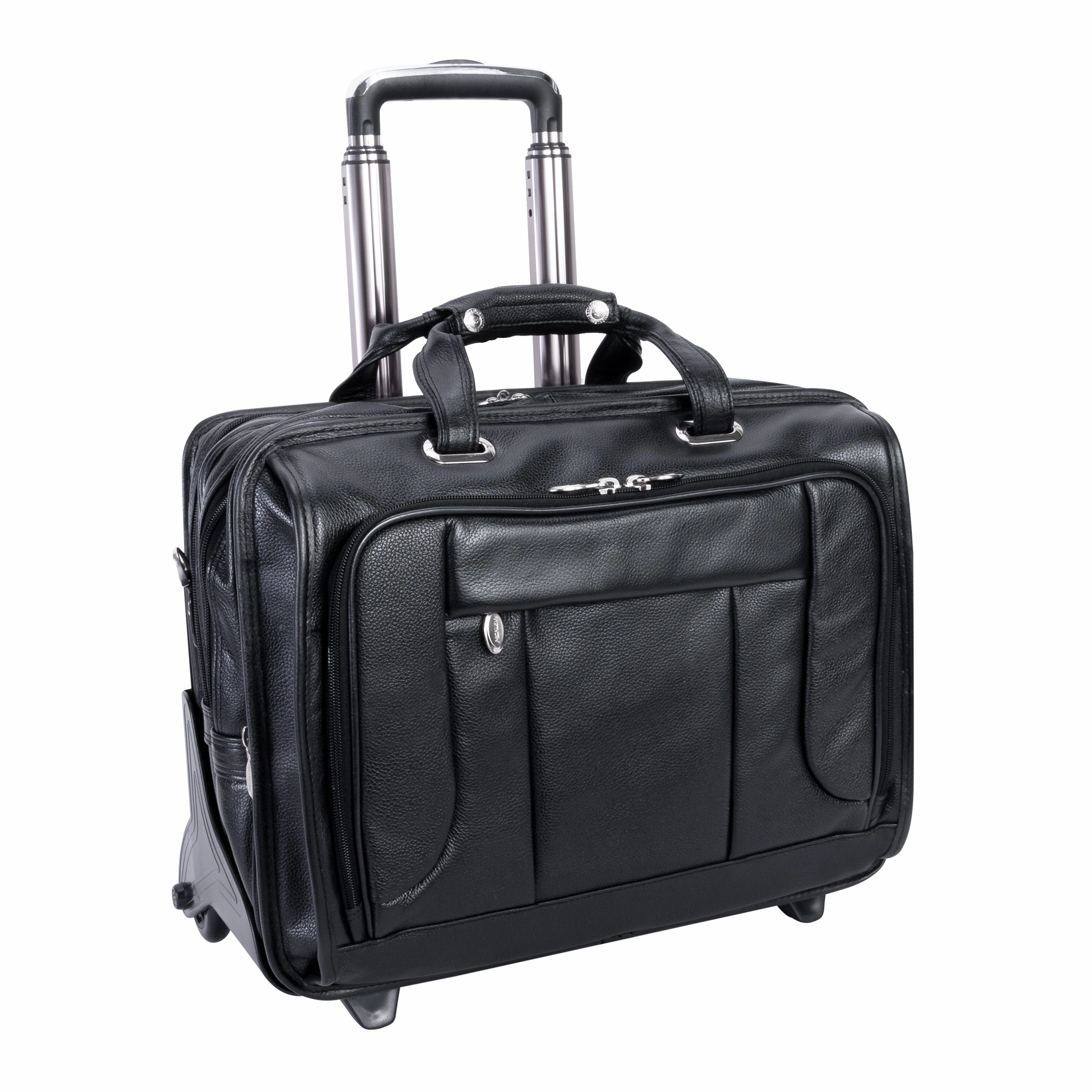 McKlein USA West Town Checkpoint 15.6" Wheeled Laptop Case
