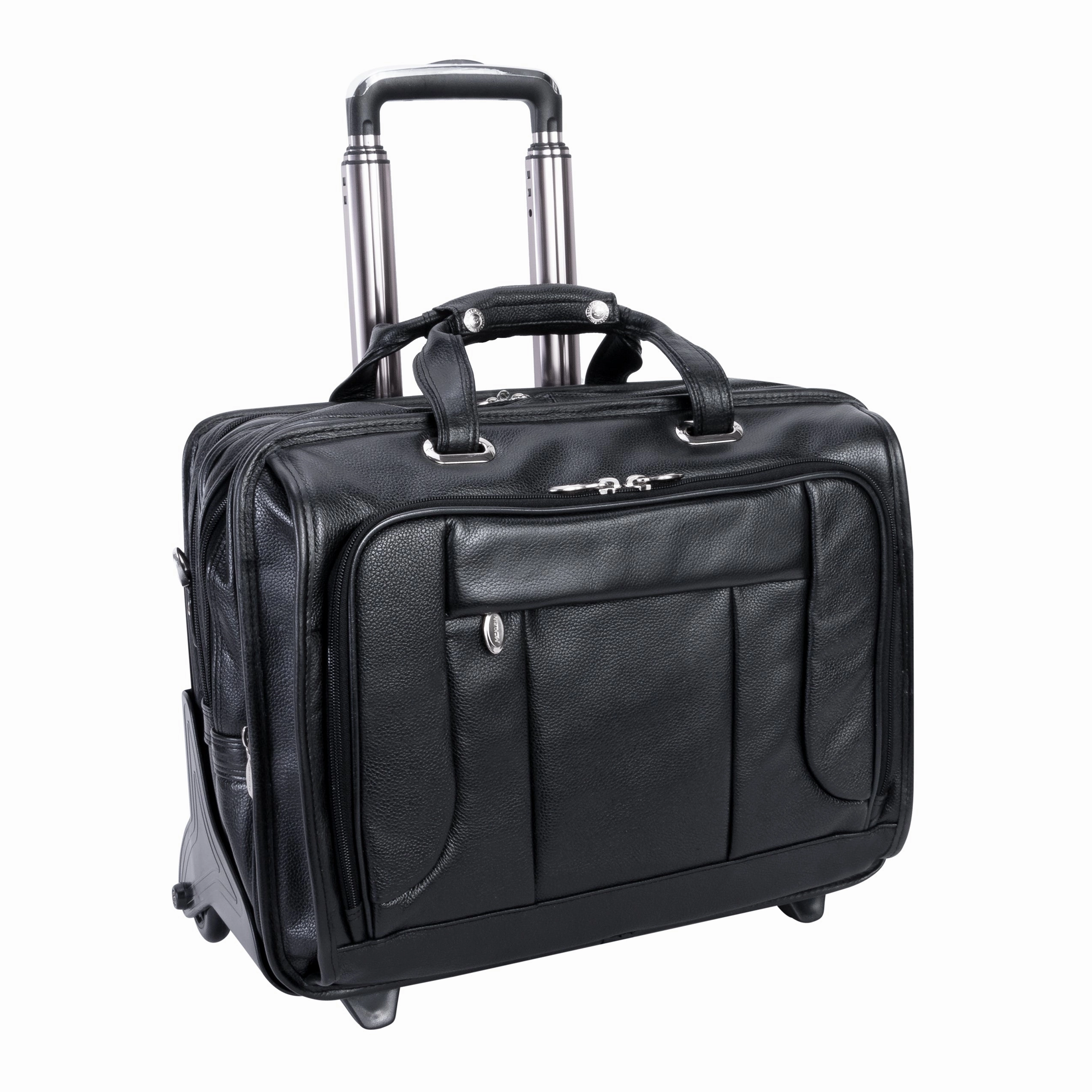 McKlein USA West Town Checkpoint 15.6" Wheeled Laptop Case