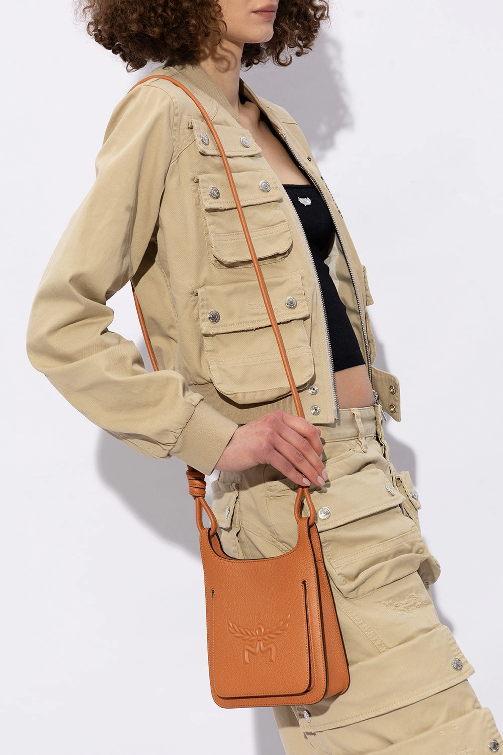 Mcm Himmel Mini Shoulder Bag