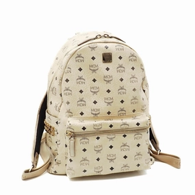 Mcm  Leather Backpack (Pre-Owned)