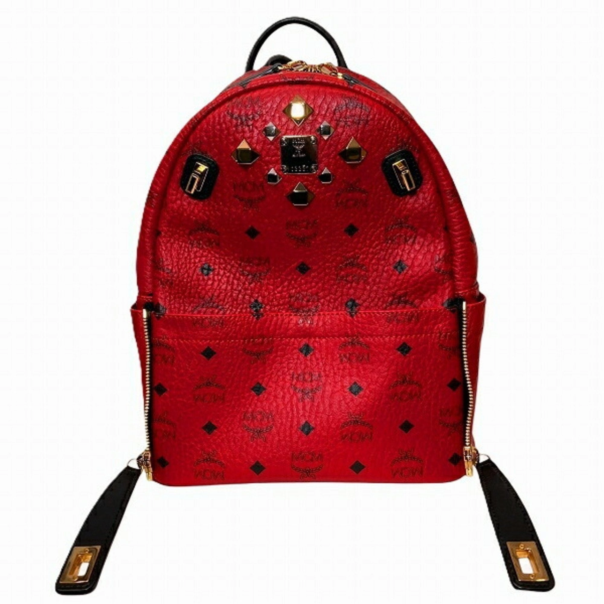 Mcm Leather Backpack (Pre-Owned)