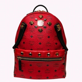 Mcm Leather Backpack (Pre-Owned)