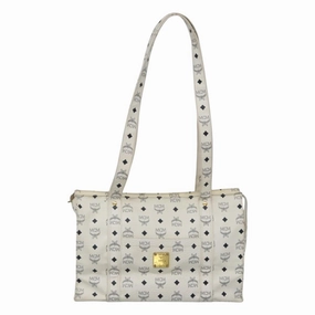 MCM Visetos Canvas Tote Bag (Pre-Owned)