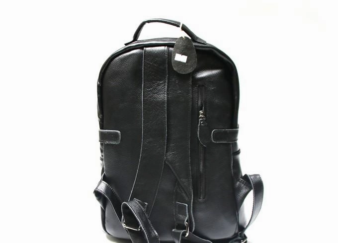 Mens Leather Backpack Cool Travel Backpacks Laptop Backpack for men
