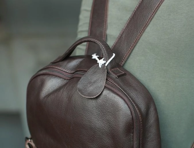 Mens Leather Backpack Cool Travel Backpacks Laptop Backpack for men