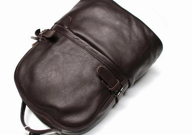 Mens Leather Backpack Cool Travel Backpacks Laptop Backpack for men