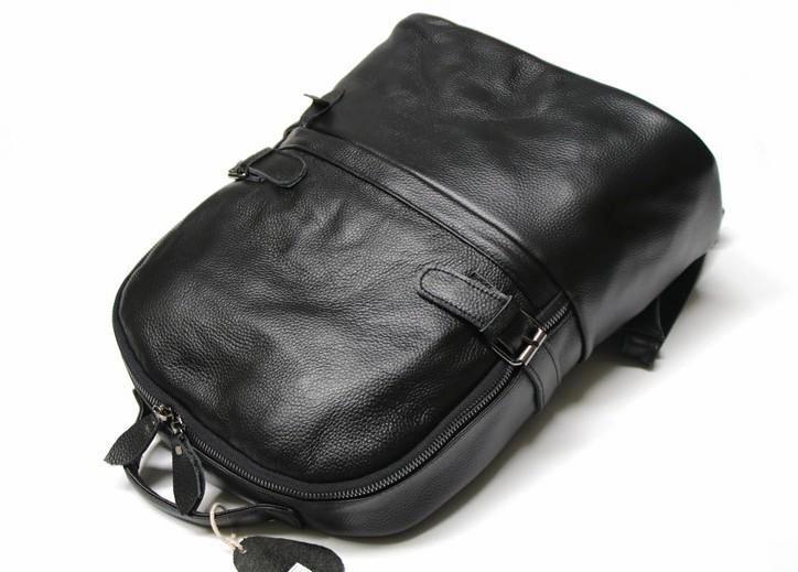 Mens Leather Backpack Cool Travel Backpacks Laptop Backpack for men