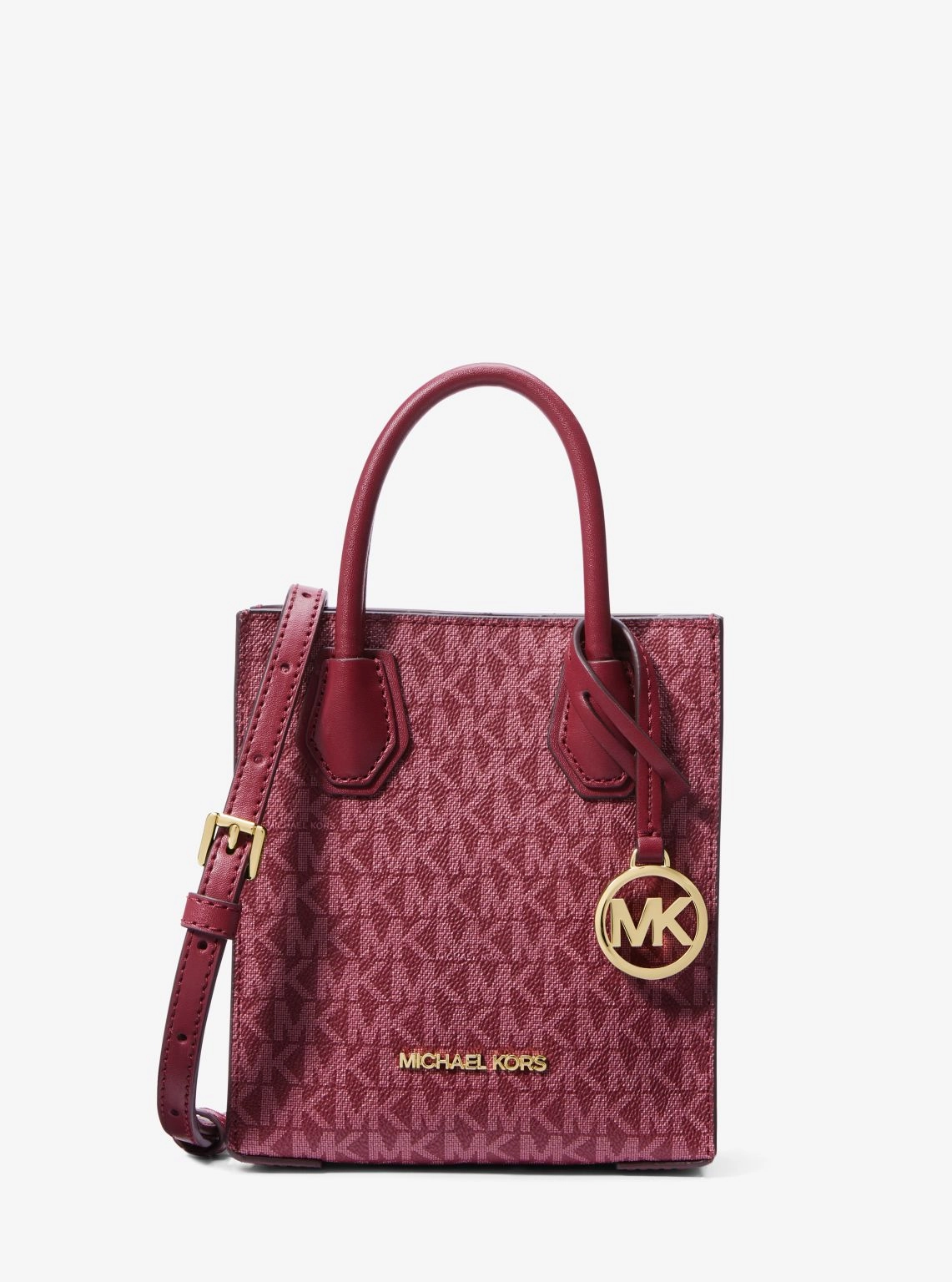 Mercer Extra-Small Logo and Leather Crossbody Bag