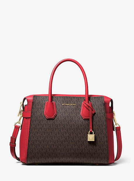 Mercer Medium Logo Belted Satchel
