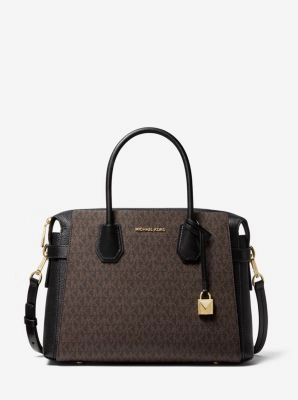 Mercer Medium Logo Belted Satchel