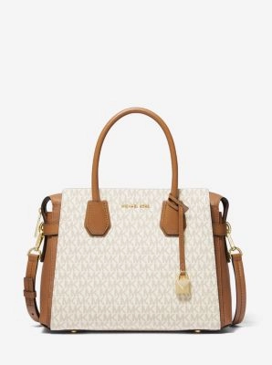 Mercer Medium Logo Belted Satchel