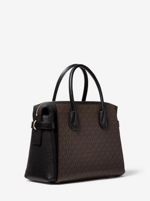 Mercer Medium Logo Belted Satchel