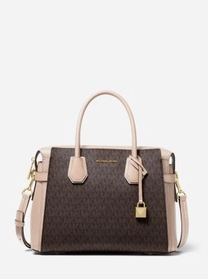 Mercer Medium Logo Belted Satchel