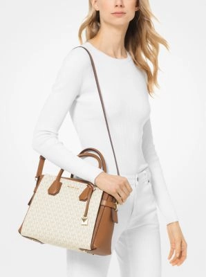 Mercer Medium Logo Belted Satchel
