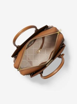 Mercer Medium Logo Belted Satchel