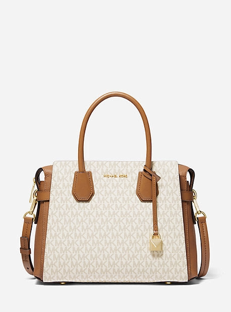 Mercer Medium Logo Belted Satchel