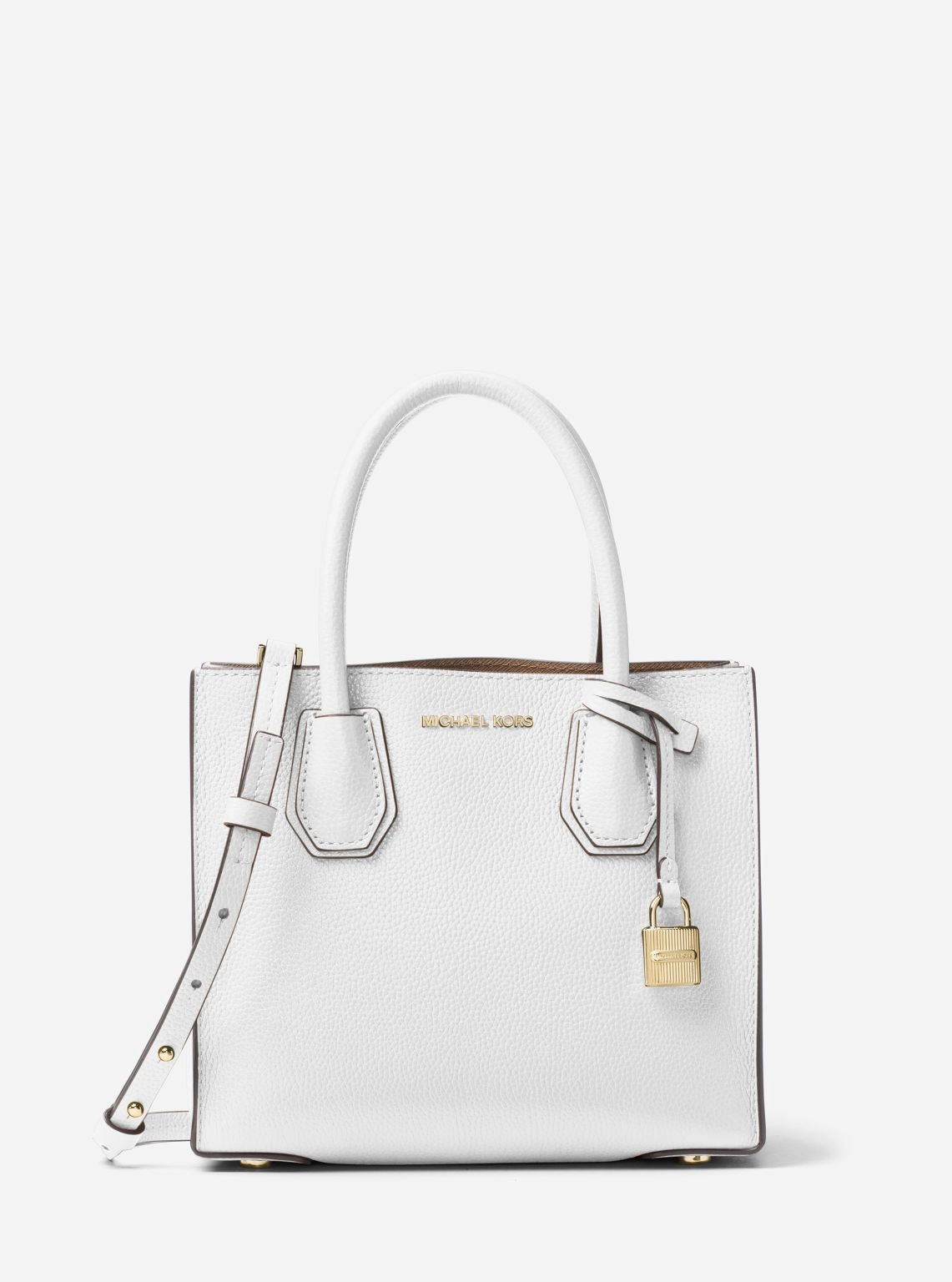 Mercer Medium Pebbled Leather Crossbody Bag