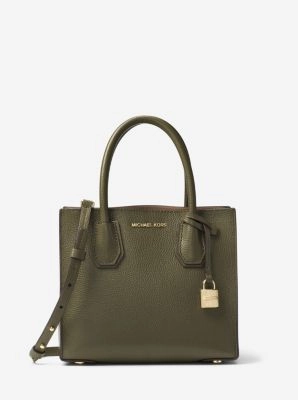 Mercer Medium Pebbled Leather Crossbody Bag