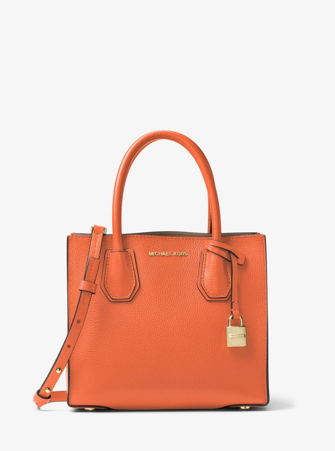 Mercer Medium Pebbled Leather Crossbody Bag