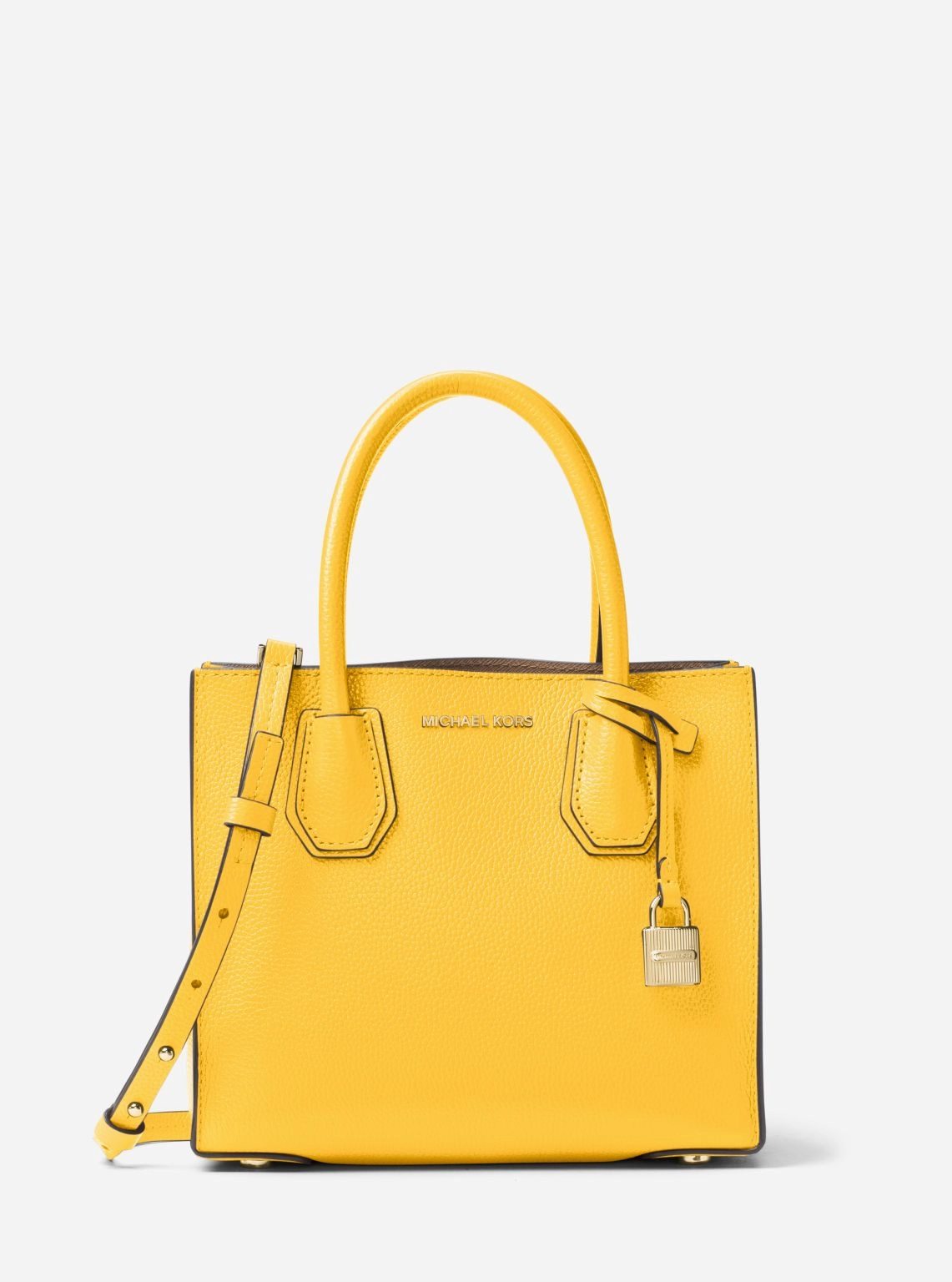 Mercer Medium Pebbled Leather Crossbody Bag