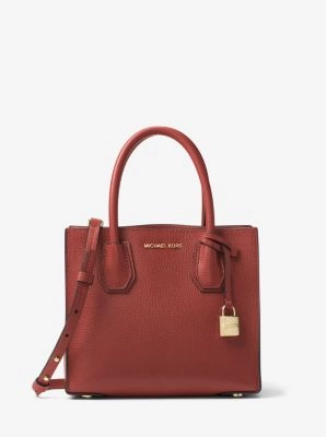Mercer Medium Pebbled Leather Crossbody Bag