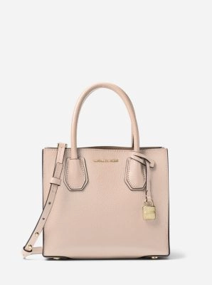 Mercer Medium Pebbled Leather Crossbody Bag