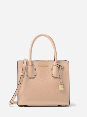 Mercer Medium Pebbled Leather Crossbody Bag