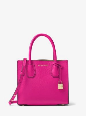 Mercer Medium Pebbled Leather Crossbody Bag