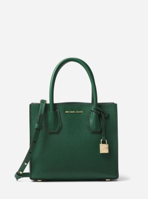 Mercer Medium Pebbled Leather Crossbody Bag