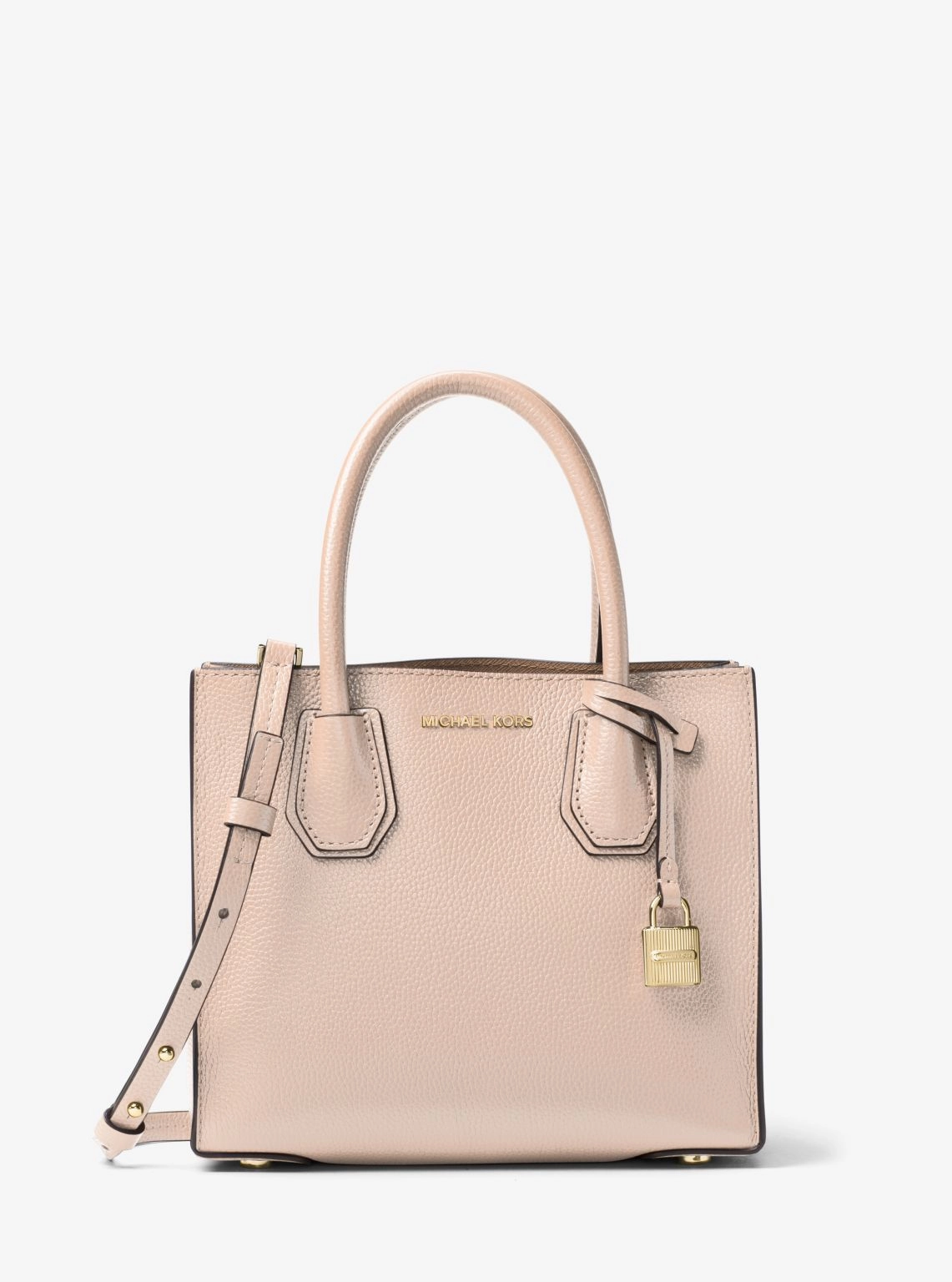 Mercer Medium Pebbled Leather Crossbody Bag