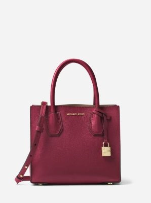 Mercer Medium Pebbled Leather Crossbody Bag