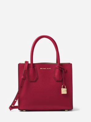 Mercer Medium Pebbled Leather Crossbody Bag