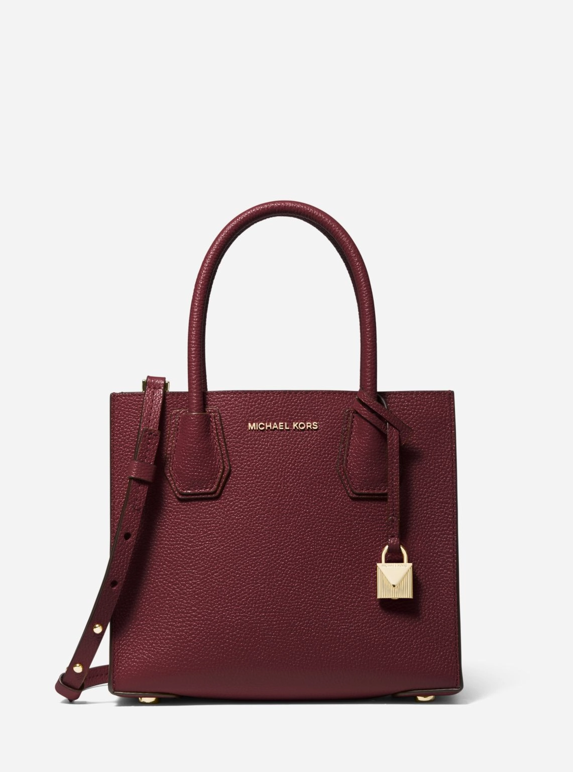 Mercer Medium Pebbled Leather Crossbody Bag