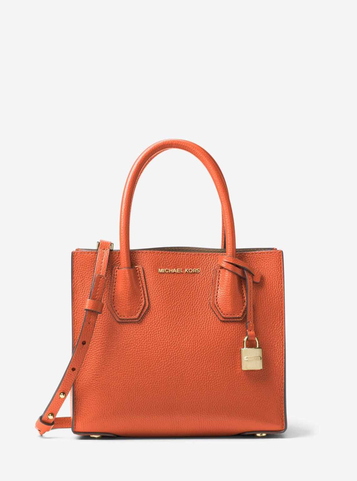 Mercer Medium Pebbled Leather Crossbody Bag