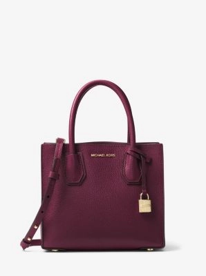 Mercer Medium Pebbled Leather Crossbody Bag